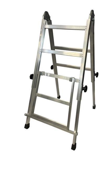 Arbeitsbock "ICH KANN MEHR" Alu mit verstellbaren Beinen mit Aufstiegshilfe