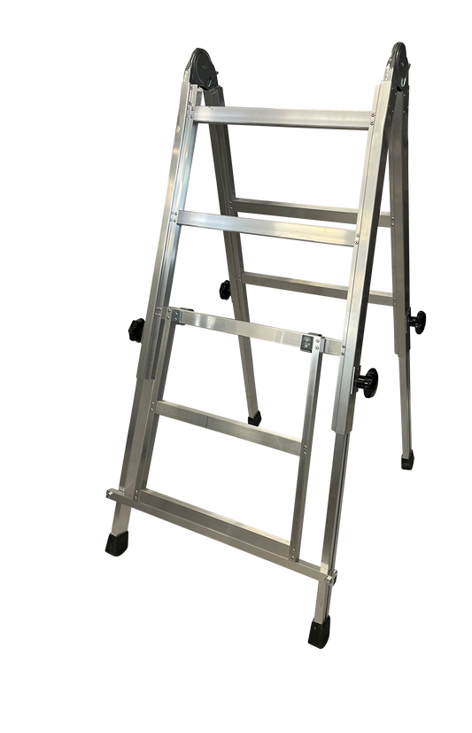 Arbeitsbock "ICH KANN MEHR" Alu mit verstellbaren Beinen mit Aufstiegshilfe