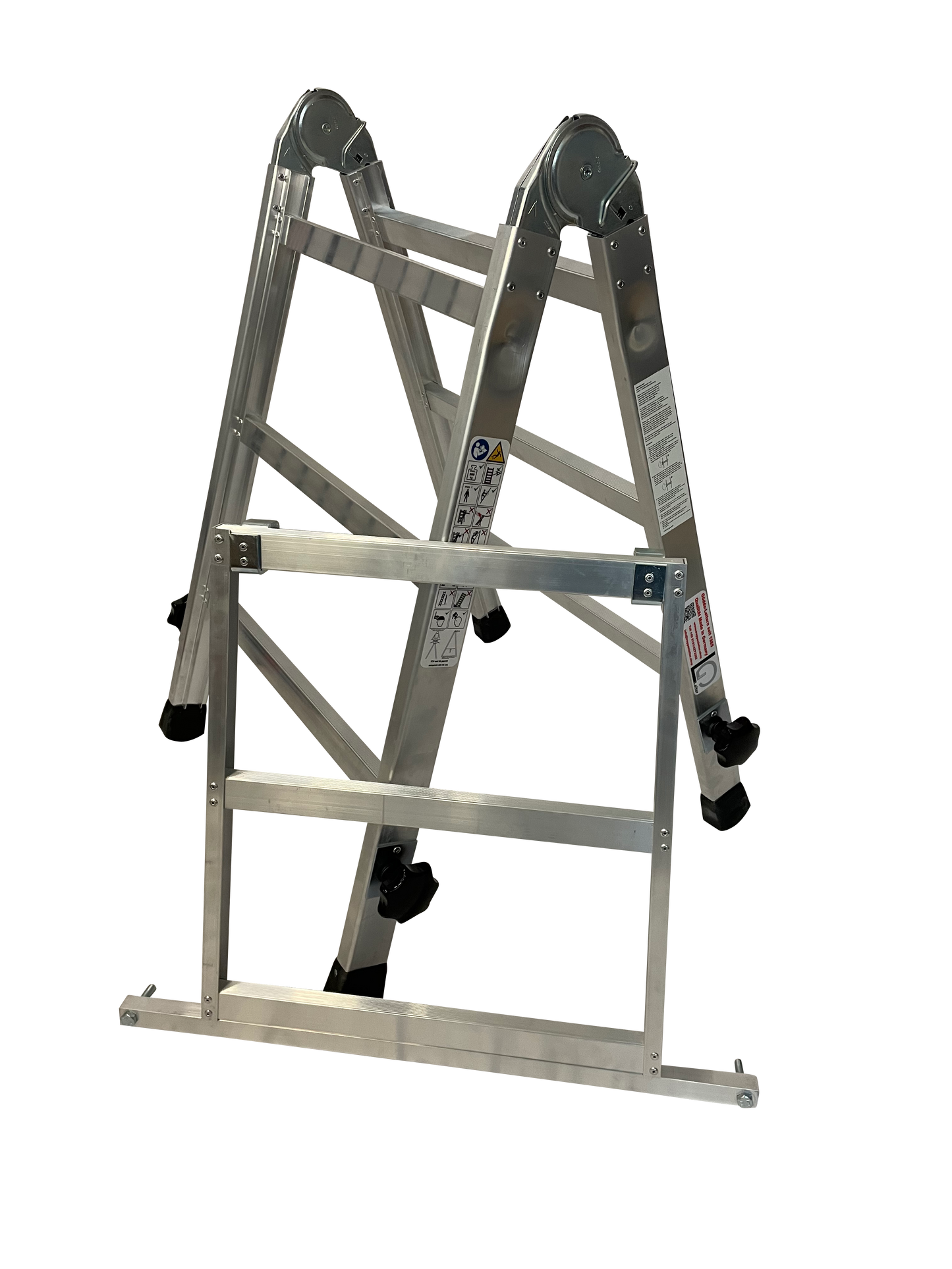 Arbeitsbock "ICH KANN MEHR" Alu mit verstellbaren Beinen mit Aufstiegshilfe