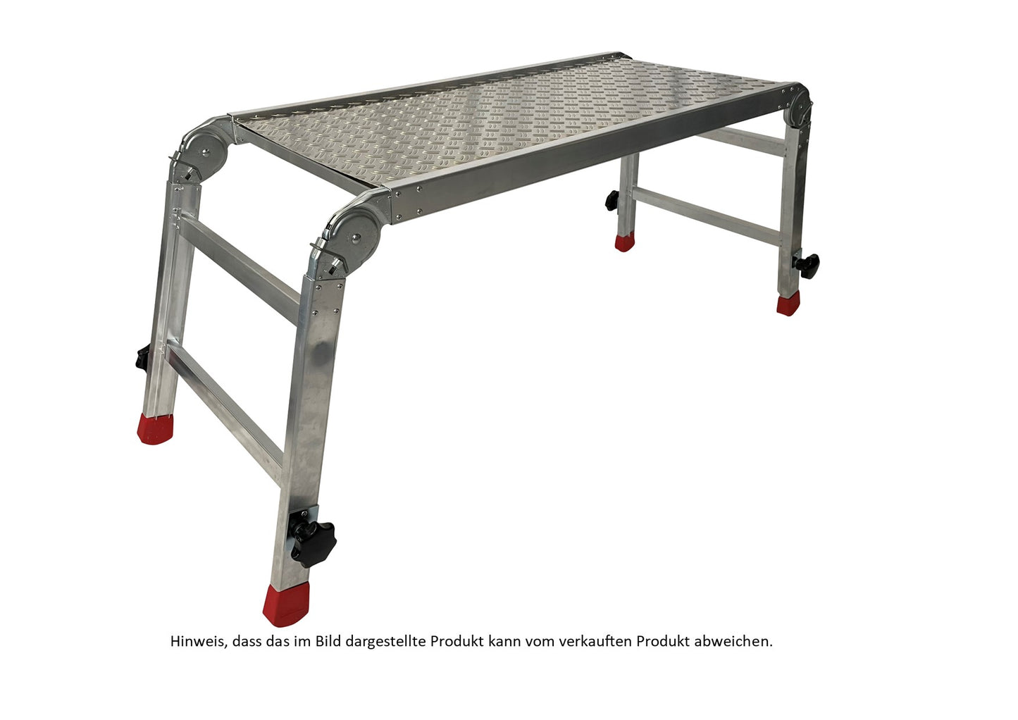 Arbeitsplattform mit verstellbaren Beinen Größe 1,72 x 0,50 m
